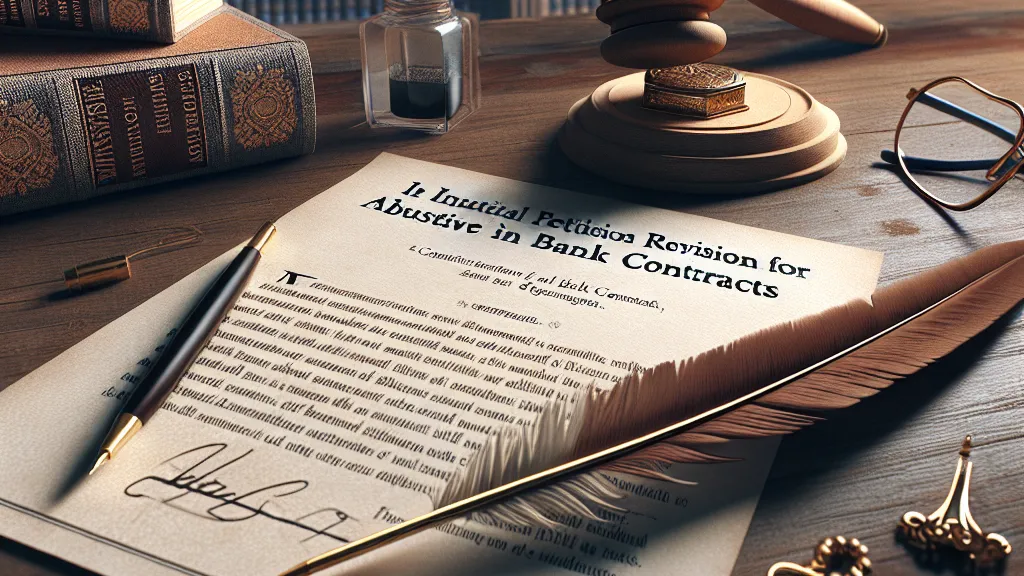 Petição Inicial para Ação Revisional de Juros Abusivos em Contratos Bancários – Fundamentação Constitucional e Legal