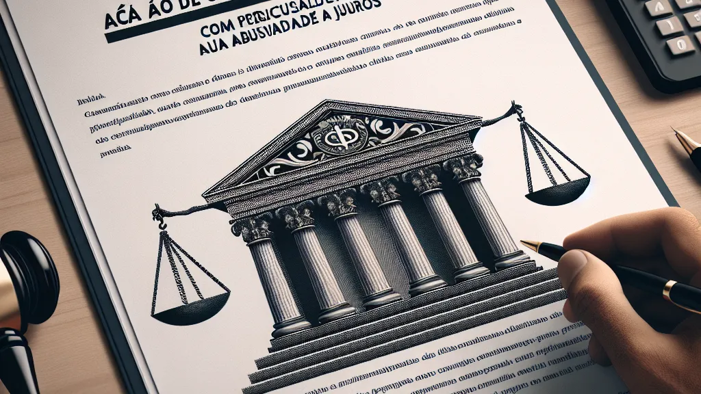 Petição Inicial para Ação Revisional de Contratos Bancários com Enfoque na Abusividade de Juros
