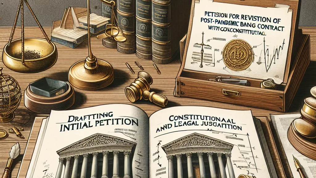 Elaboração de Petição Inicial para Ação Revisional de Contratos Bancários Pós-Pandemia com Fundamentação Constitucional e Legal