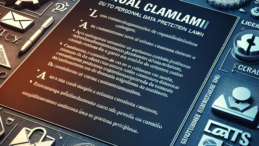 Petição Inicial para Indenização por Violação de Dados Pessoais com Fundamentação na LGPD e Princípios Constitucionais