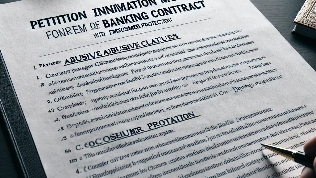 Modelo de Petição Inicial para Ação Revisional de Contrato Bancário com Ênfase em Cláusulas Abusivas e Proteção do Consumidor