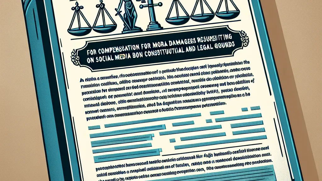 Modelo de Petição Inicial para Ação de Indenização por Danos Morais Decorrente de Exposição Indevida nas Redes Sociais com Fundamentação Constitucional e Legal